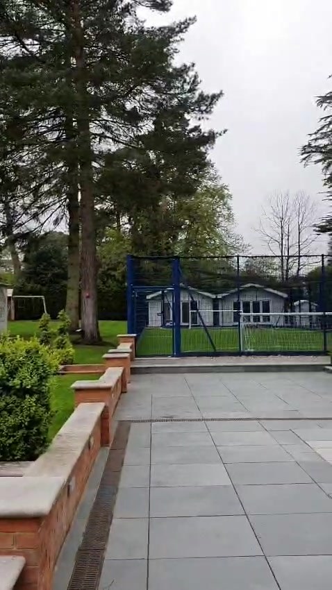 Power and lighting to the pool house